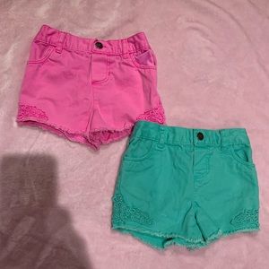 2 sets of shorts